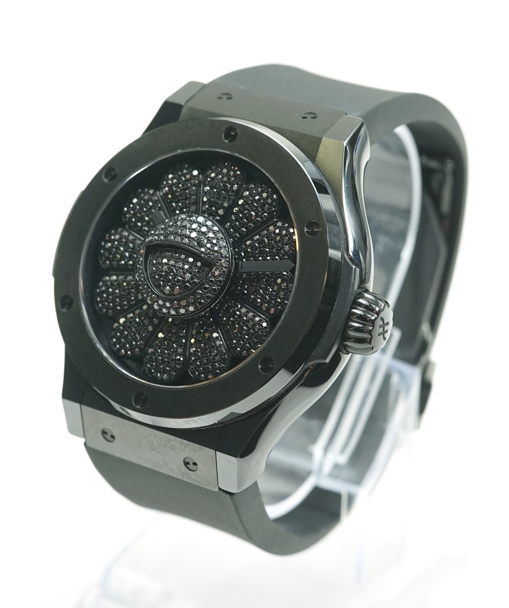 ���֥� HUBLOT Classic Fusion 507.CX.9000.RX.TAK21Takashi Murakami All Black Ceramic #37244