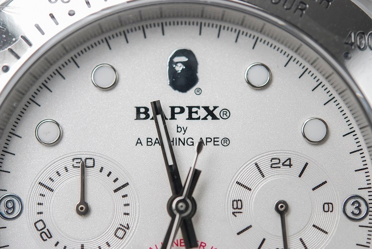 �ڿ��ʡ�A BATHING APE/�����٥����󥰡������� CHRONO WHITE #N011