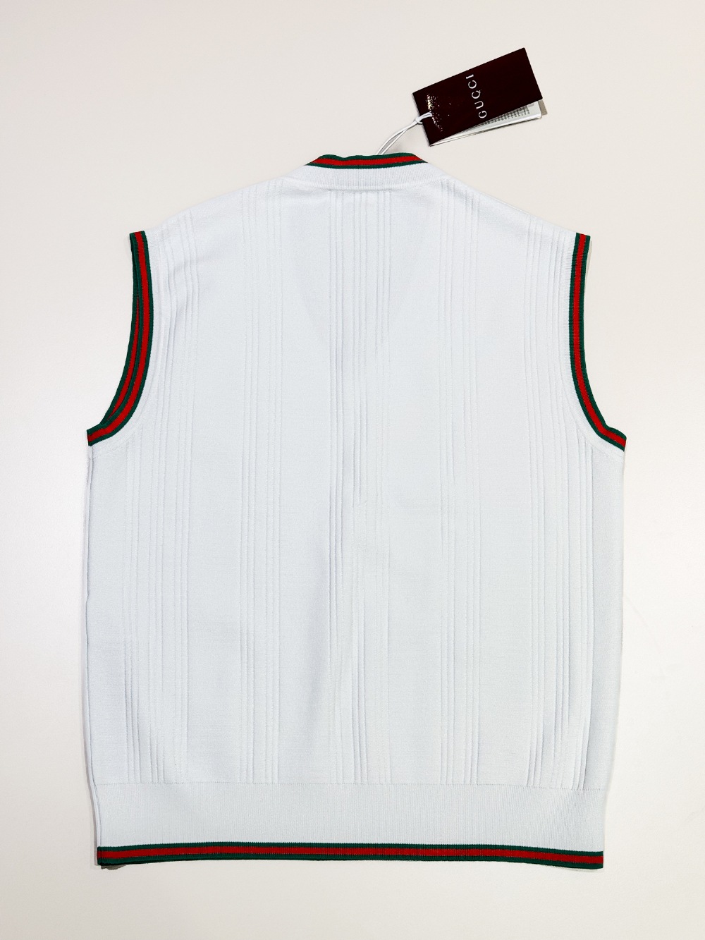 GUCCI/���å� 836104 XKEVF 9066 �����֥ȥ�� �٥��� �ȥå�  �ۥ磻�� ��ǥ����� L������ �����դ� #bw00913