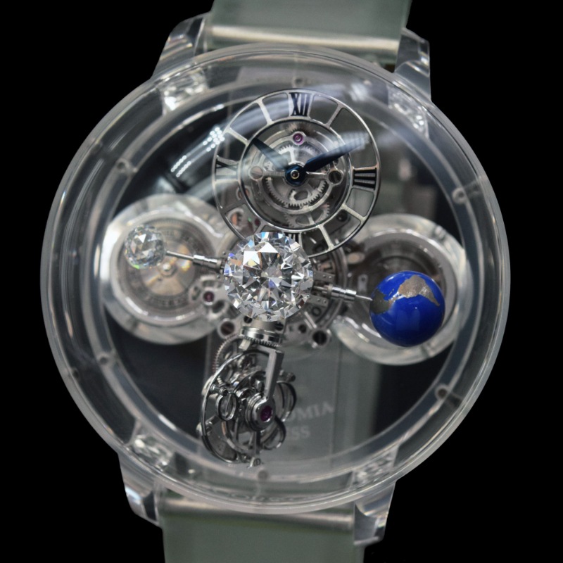 ��UNIQUE PIECE��Jacob & Co.�����������֡������ȥ��Υߥ� ���쥯����� AT125.80.AA.UG.B ���ե����� �ȥ�����ӥ�� �괬�� �ӻ��� #HK11731