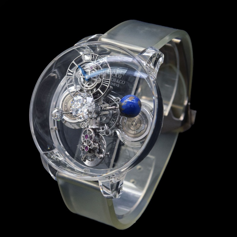 ��UNIQUE PIECE��Jacob & Co.�����������֡������ȥ��Υߥ� ���쥯����� AT125.80.AA.UG.B ���ե����� �ȥ�����ӥ�� �괬�� �ӻ��� #HK11731