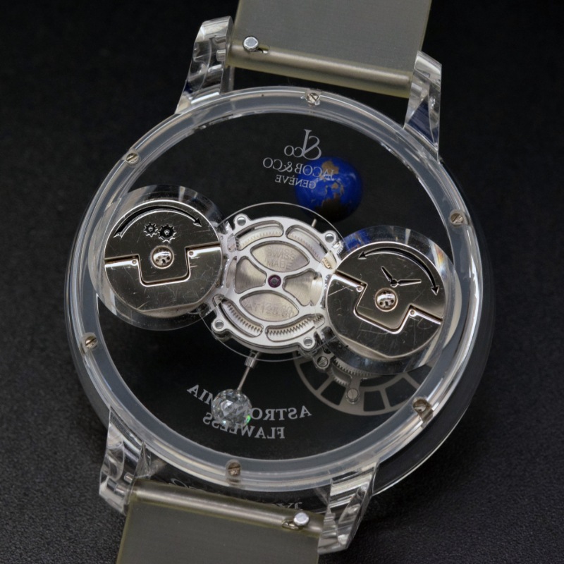 ��UNIQUE PIECE��Jacob & Co.�����������֡������ȥ��Υߥ� ���쥯����� AT125.80.AA.UG.B ���ե����� �ȥ�����ӥ�� �괬�� �ӻ��� #HK11731