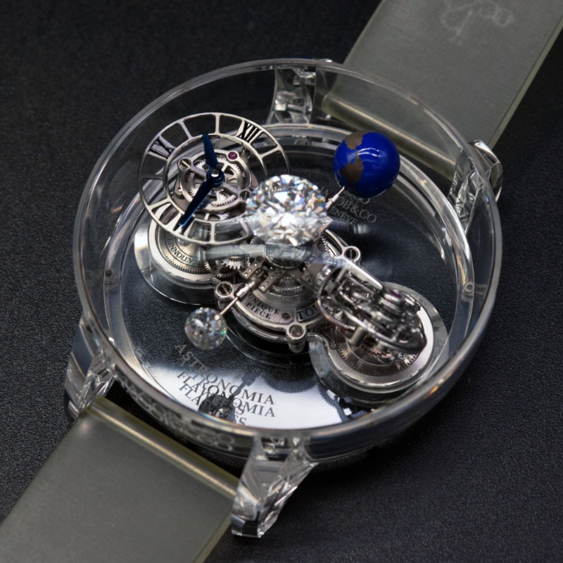 ��UNIQUE PIECE��Jacob & Co.�����������֡������ȥ��Υߥ� ���쥯����� AT125.80.AA.UG.B ���ե����� �ȥ�����ӥ�� �괬�� �ӻ��� #HK11731