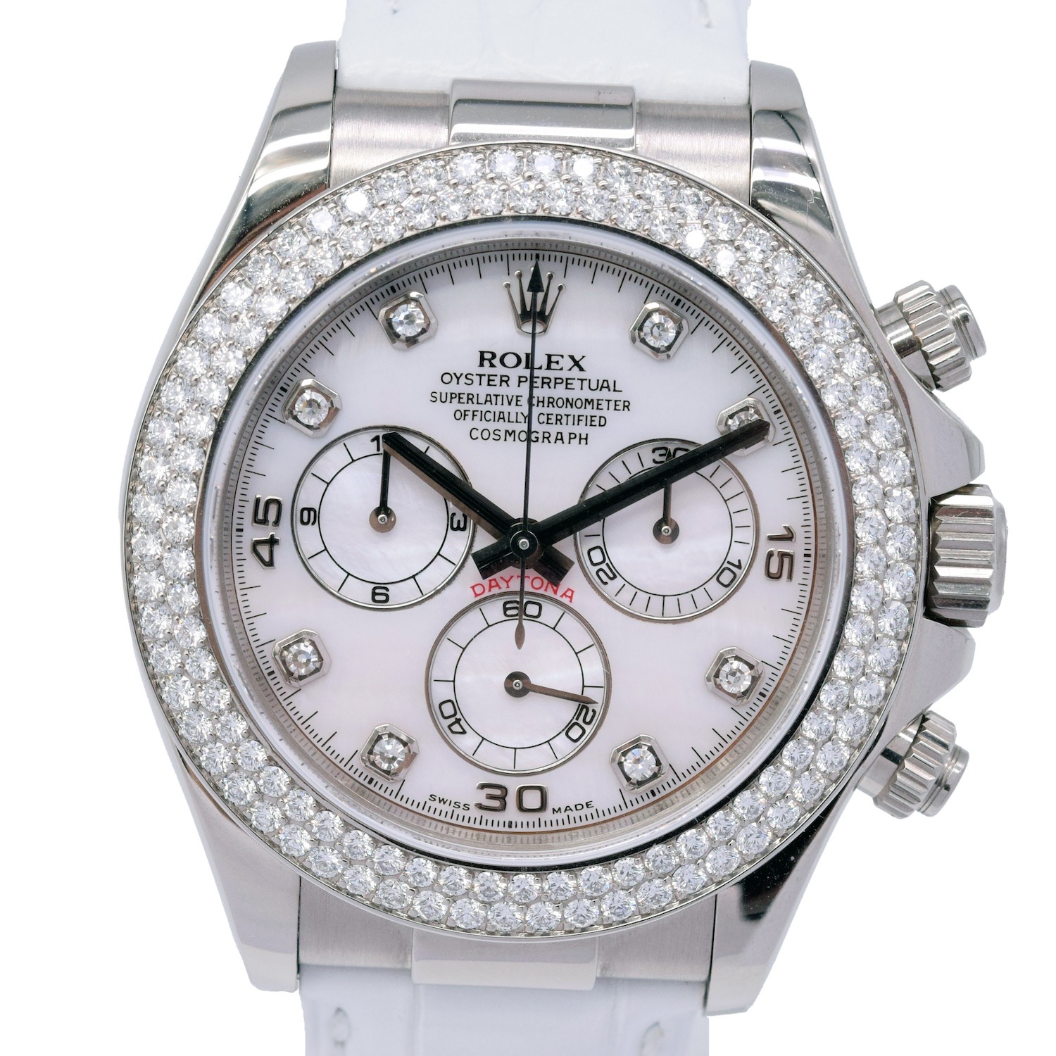 ROLEX/����å��� Daytona116589RBR �ۥ磻�ȥ������/��������� K�֡ڹ����Ź�߸ˡ�#HK11545