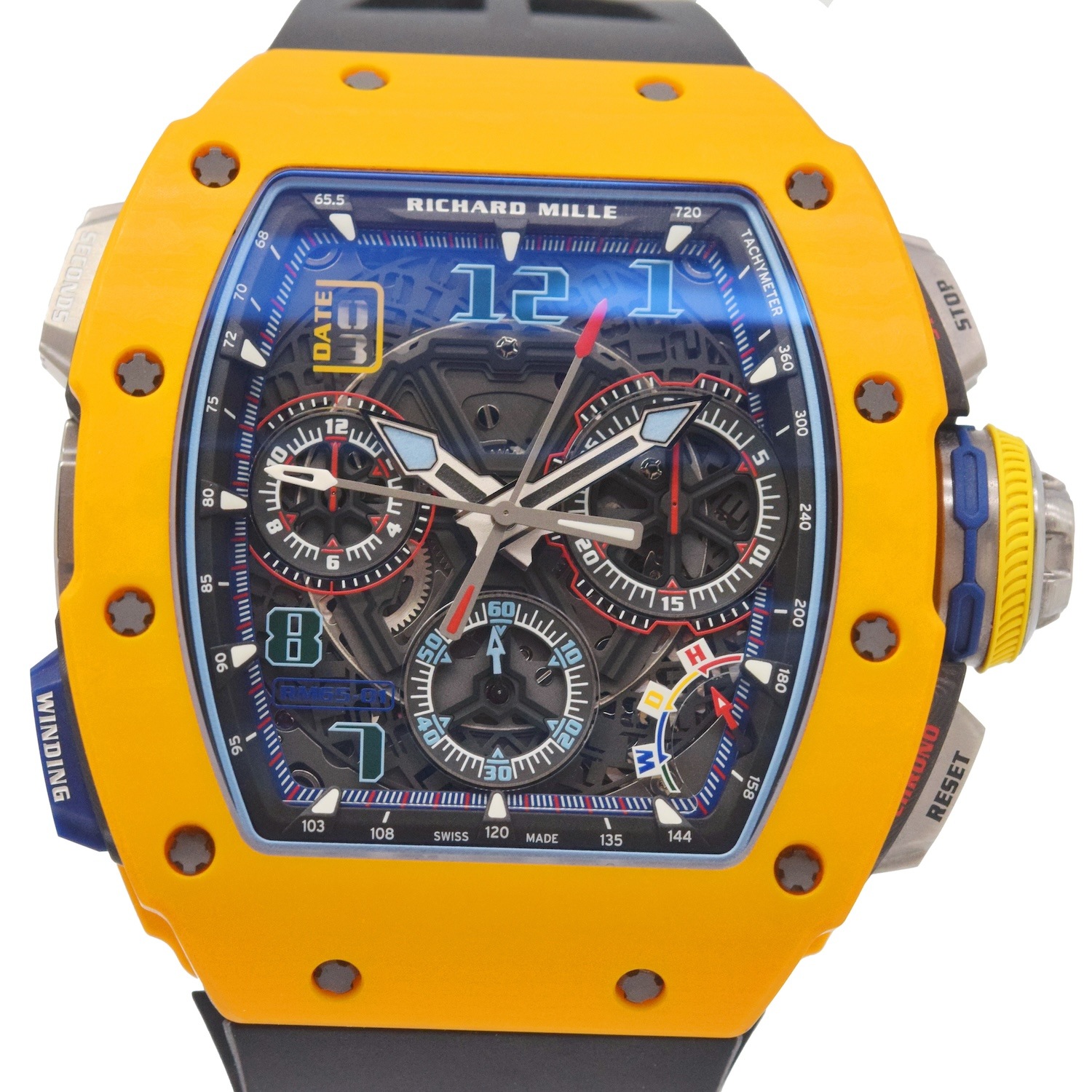 RICHARD MILLE / �ꥷ�㡼�롦�ߥ� RM65-01 FQ ����120�� �������� TPT ������ȥ� ��ư���� ���֥륯���Υ���աڹ����Ź�߸ˡ�#HK11733