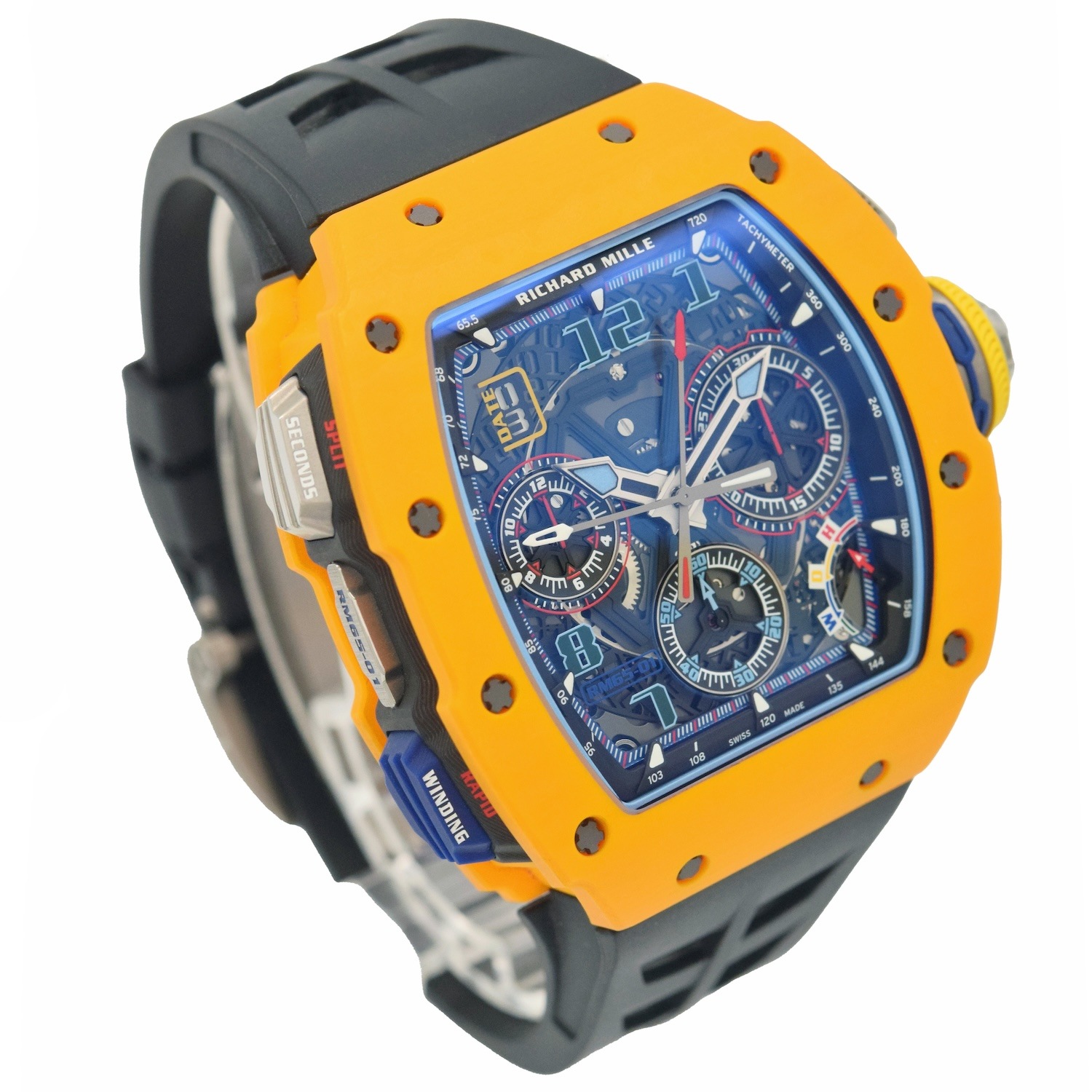 RICHARD MILLE / �ꥷ�㡼�롦�ߥ� RM65-01 FQ ����120�� �������� TPT ������ȥ� ��ư���� ���֥륯���Υ���աڹ����Ź�߸ˡ�#HK11733