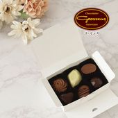 【WEB限定】【ご自宅用:お試し用】ゴーセンス プラリネ(ミルク&ダーク)6粒入