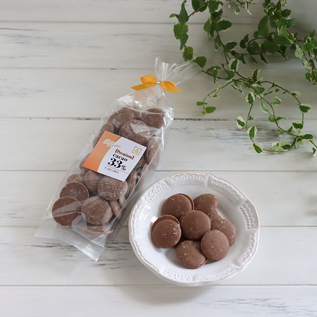 【プレミアム】ベルコラーデ レ・キャラメル・カカオ33% (キャラメル)150g