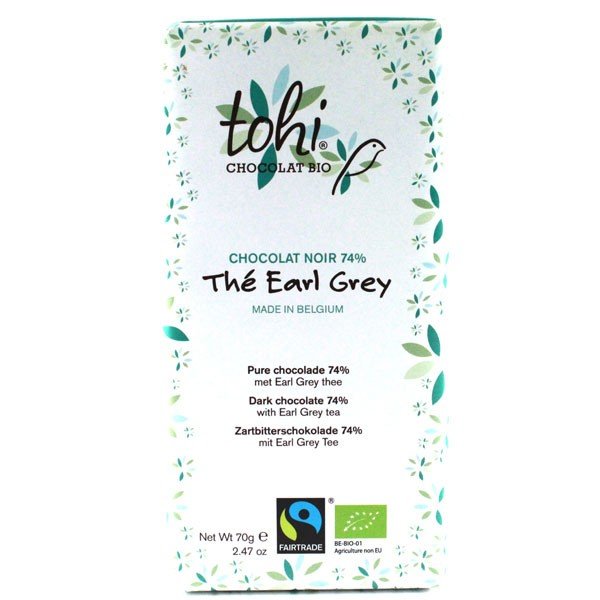 トヒ ダークチョコレート カカオ72%：アールグレー
