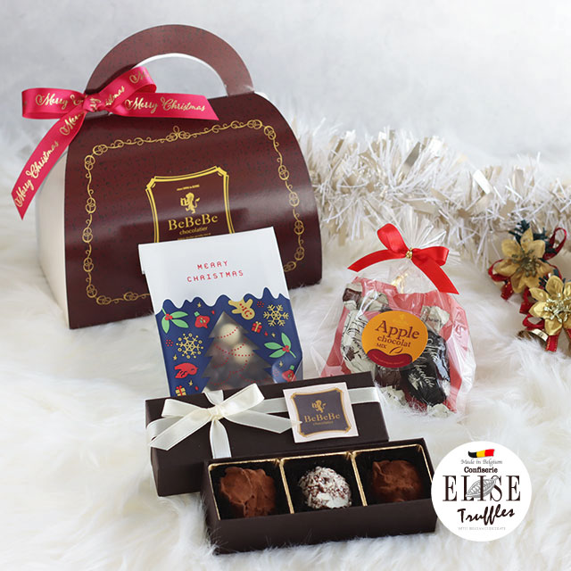クリスマス限定】～ベルギートリュフ～ バック型ギフト［ダーク
