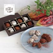confiserie ELISE（コンフィズリー エリス）トリュフ チョコレート 8粒入［ギフトボックス］