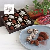 confiserie ELISE（コンフィズリー エリス）トリュフ チョコレート 12粒入［ギフトボックス］
