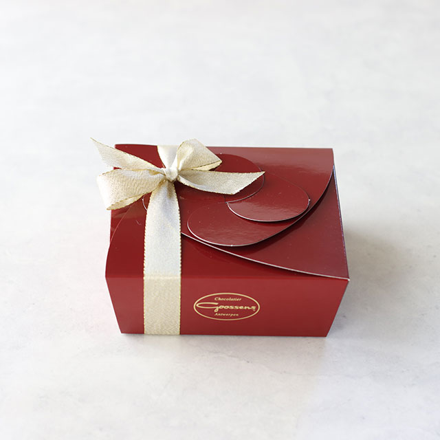 BeBeBe chocolatier 【26 ベルギー チョコレート フェア限定】ゴーセンス プラリネ ショコラ【バロタン型ギフトBOX】【エレガント】5粒入