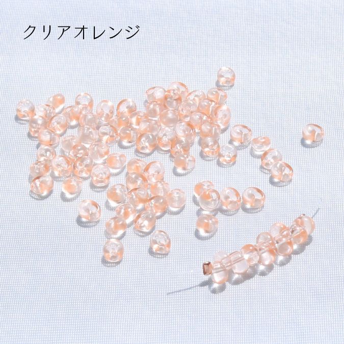 在庫限り！！【 まが玉 ガラスビーズ 4×5mm 約10g入り 約50g入り