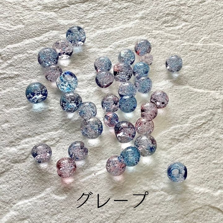 ビーズ ショップ j4 バブル 鈴丸 ビーズ フルーツカラー 日本製