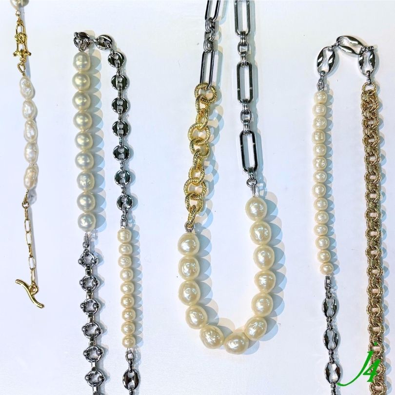 日本製！【ガラス パール ビーズ 丸オニ バロック Nnキスカ 2mm～10mm