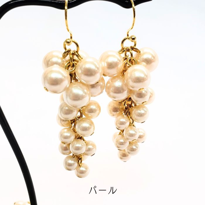 K18YG グリッタービーズ・フリンジチャーム K18グリッタービーズ 4mm ネックレス 18金 SJX好きに
