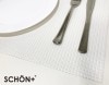 ��������å���&�Ȥ��䤹�� �ӥˡ������������ޥå�(�ץ졼���ޥåȡ�Woven placemat White SCHON+