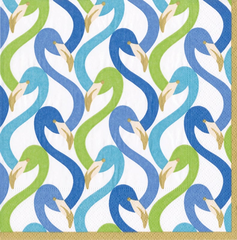 �ڥե�ߥ� �֥롼 �ѡ��ƥ�����Caspari �ڡ��ѡ��ʥץ���/Flamingo Flock Blue��L������ 20�������