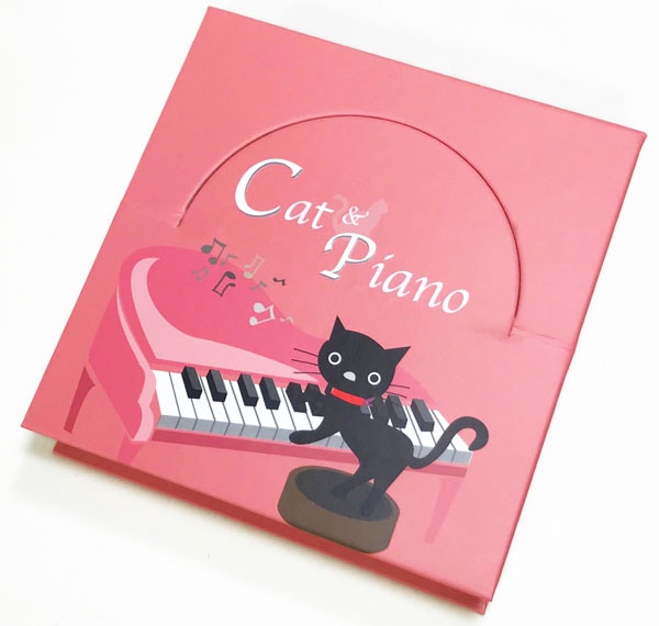 メモ ノート 音楽 ピアノ ネコ プレゼント】Jiun Wey ミュージック