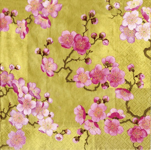 ���߲�����Caspari�ʥ����ѥ�� �ڡ��ѡ��ʥץ���/Plum blossom gold��L������ 20�������
