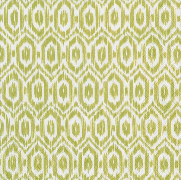 �ڥ����åȡ����꡼�󡦥ѡ��ƥ����ۥɥ����� Caspari �ڡ��ѡ��ʥץ���/Amala Ikat Green��L������ 20�������