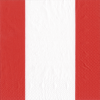 �ڥ��ȥ饤�ס���åɡ��ѡ��ƥ�����Caspari �ڡ��ѡ��ʥץ���/Bandol Stripe Red   ��L������ 20�������