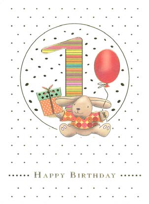 バースデーカード 1歳 ウサギ オランダ製quire クワイヤー グリーディングカード Mac Classic 1歳 ペーパーナプキン グリーティングカード パーティー食器の通販 Best Wishes ベストウィッシーズ