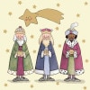 �ڥ��ꥹ�ޥ���Ambiente �ڡ��ѡ��ʥץ���/Three wise KINGS��L������ 20�������