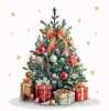 ڥꥹޥAmbiente ڡѡʥץ/ Decorated Christmas TreeL 20