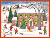 ����ꥫ Caspari ���ꥹ�ޥ�������/Snow Fun 15.4��11.8cm ���������