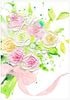 �ڥ����ǥ��󥰡ۥ���ꥫ Caspari�� ���꡼�ǥ��󥰥�����/17.0x11.8cm �귿��������Wedding Bouquet