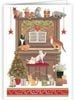 �ڥߥ˥��ꥹ�ޥ������ɡۥ�������Quire�ʥ��磻�䡼�˥��꡼�ƥ��󥰥�����/cats on piano