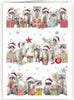 �ڥ��ꥹ�ޥ� �ߥ˥����ɡۥ�������Quire�ʥ��磻�䡼�˥��꡼�ƥ��󥰥�����/racoons with San