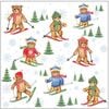 �ڥ��ꥹ�ޥ���Ambiente �ڡ��ѡ��ʥץ���/Skiing bears��L������ 20�������