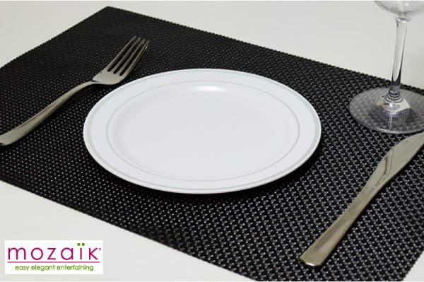 �ۡ���ѡ��ƥ�����쥻�ץ����ο����Mozaik Classic �ۥ磻�� �ץ졼�� 19cm 10������