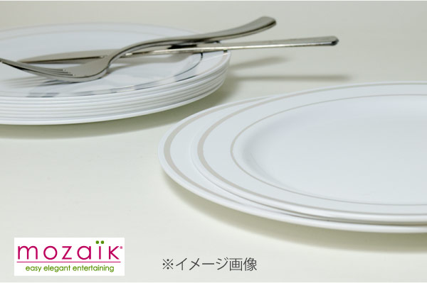 �ۡ���ѡ��ƥ�����쥻�ץ����ο����Mozaik Classic �ۥ磻�� �ץ졼�� 19cm 10������