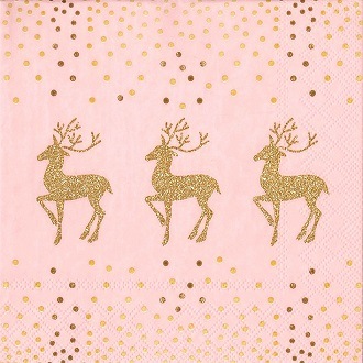 Ambiente �ڡ��ѡ��ʥץ���/Dear And Dots Rose��L������ 20������ 33��33cm��
