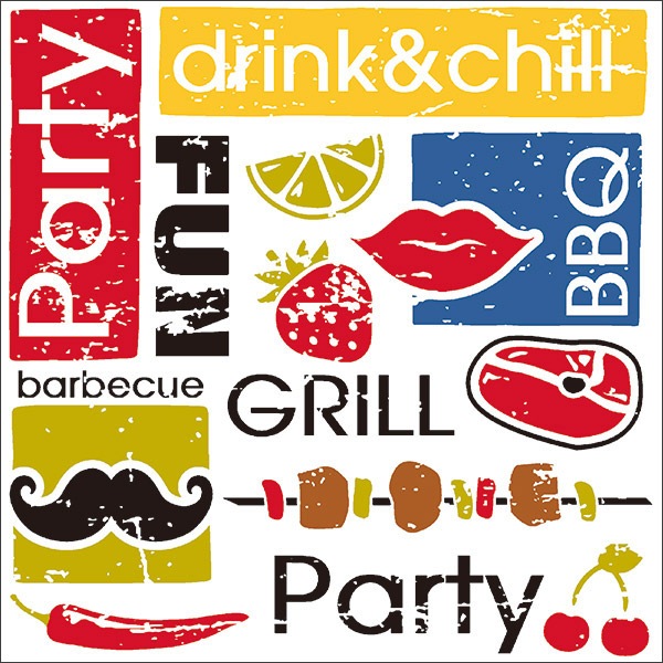 ڥѡƥAmbiente ڡѡʥץ/Summer PartyL 20 3333cm