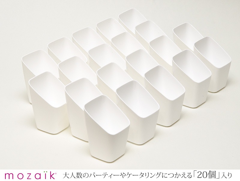 �ڥ�������󥰡��ѡ��ƥ��� �Ȥ��Τƿ����Mozaik Classic �ƥ����ƥ��󥰥��饹 20������ڥۥ磻�ȡ�