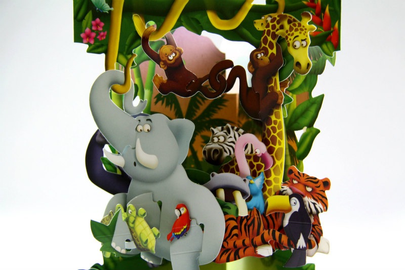 �İ�������륹�����󥰡���å�����������/Santoro London Jungle Animals��ưʪ��