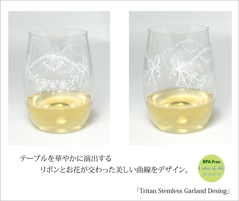 ���ʤ����饹 Tritan�ʥȥ饤����˥��ƥ�쥹�磻�󥰥饹������ 450ml