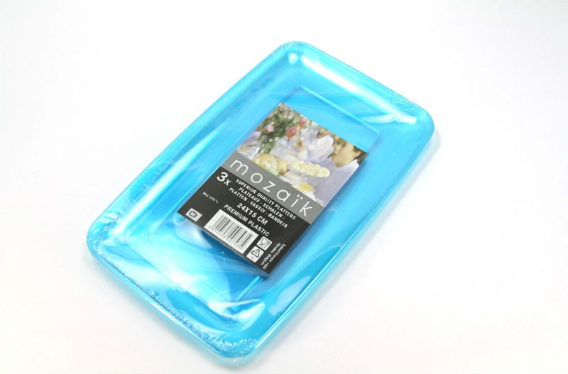 ����ե� �ץ饹���å��� Ĺ������ 24cm 3������ڥ֥롼��Mozaik �쥯���󥰥� �ץ�å���