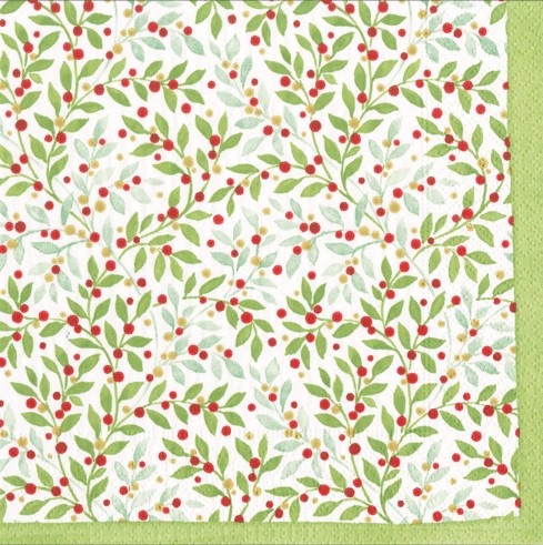 �ڥ��ꥹ�ޥ��ۥɥ����� Caspari  �ڡ��ѡ��ʥץ���/Twining Greenery��L������ 20�������