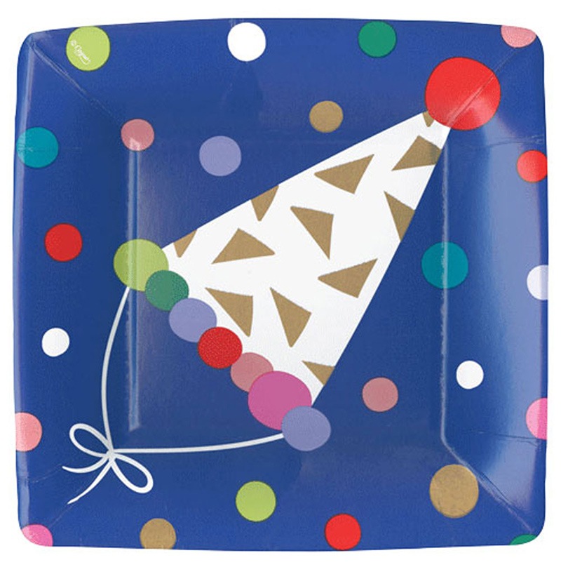 �ڥ��å��ѡ��ƥ���Caspari ���襤���ڡ��ѡ��ץ졼�ȡʻ滮��8������ 20.3cm/Party Hats