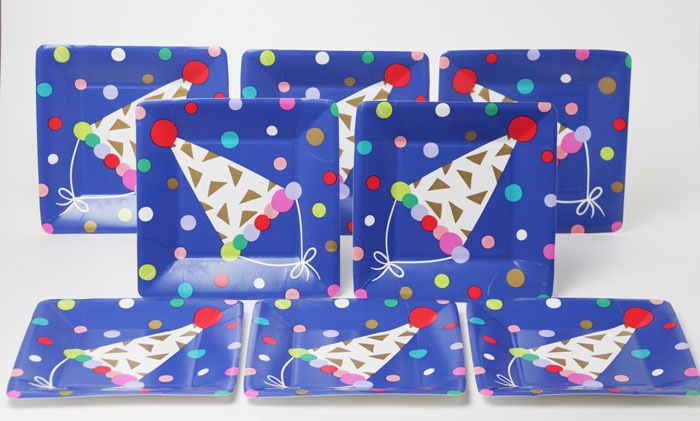 �ڥ��å��ѡ��ƥ���Caspari ���襤���ڡ��ѡ��ץ졼�ȡʻ滮��8������ 20.3cm/Party Hats