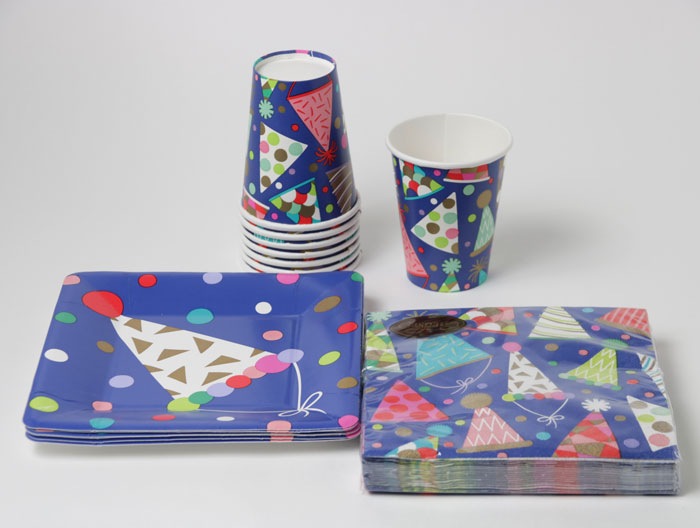 �ڥ��å��ѡ��ƥ���Caspari ���襤���ڡ��ѡ��ץ졼�ȡʻ滮��8������ 20.3cm/Party Hats