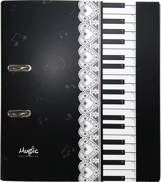 ڥե롡A4СڡԥΡͥ䡡ץ쥼ȡJiun Wey A4 Two Holes File/Pianoʸ˼񡡥ơʥ꡼2