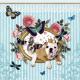 �ڥ��̡��֥롼���ѡ��ƥ�����Ambiente �ڡ��ѡ��ʥץ���/Royal Dogs��L������ 20������ 33��33cm��