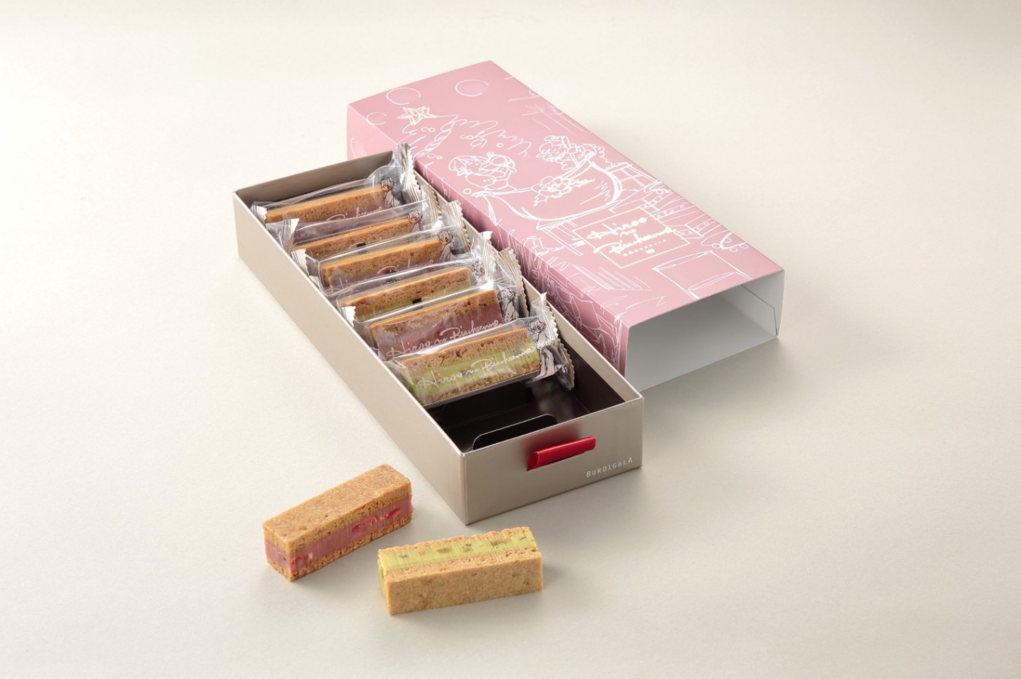 【数量限定】 広尾のビスチィーヌ　クリスマス限定BOX 8個入( リッシュピスターシュ＆いちご＆クランベリーチーズ) h-008【常温】